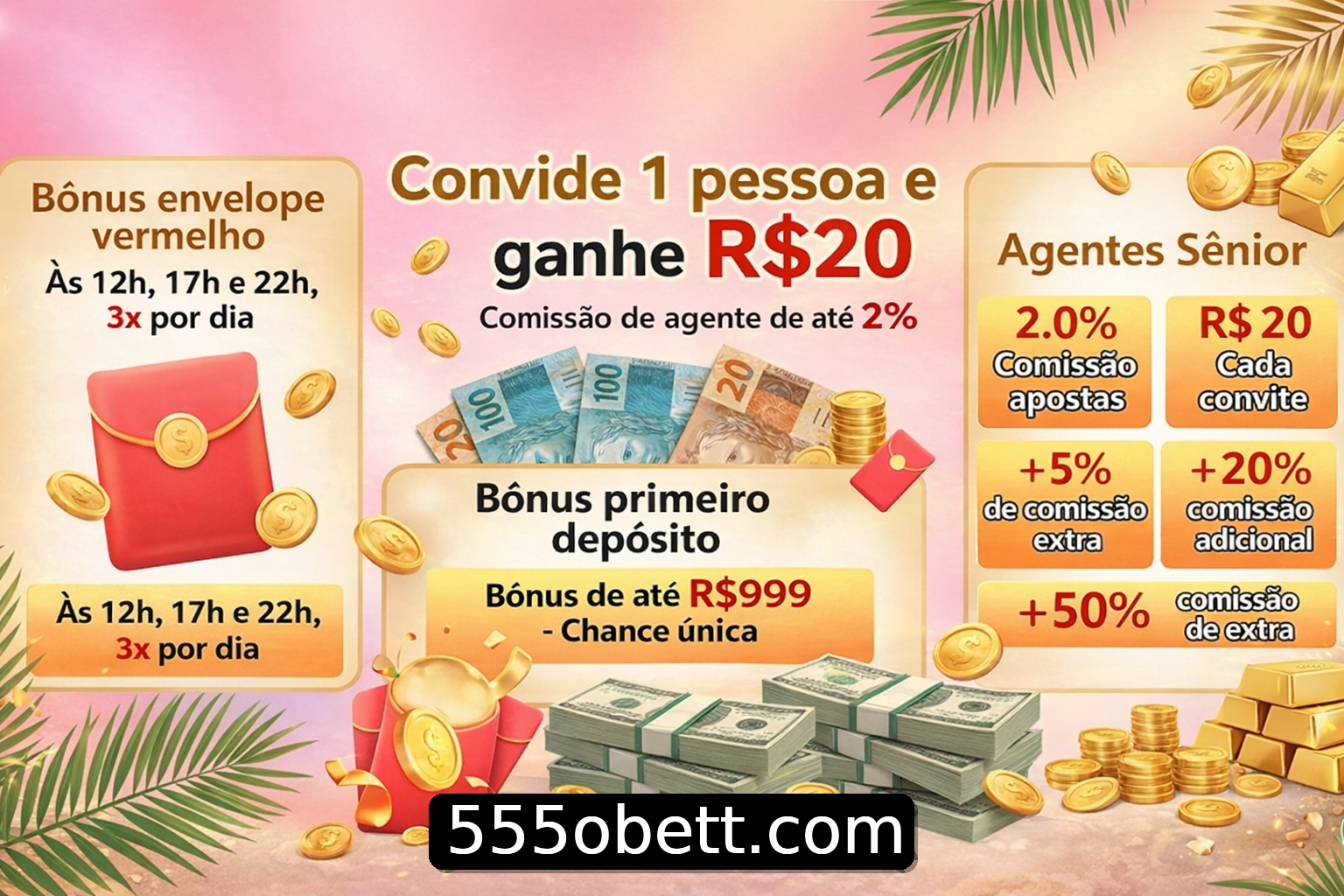 Banner do Bônus do Casino 555o